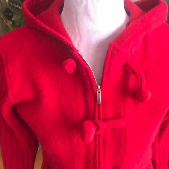 Coldwater Creek zip up hooded sweater - Picture 2 of 4